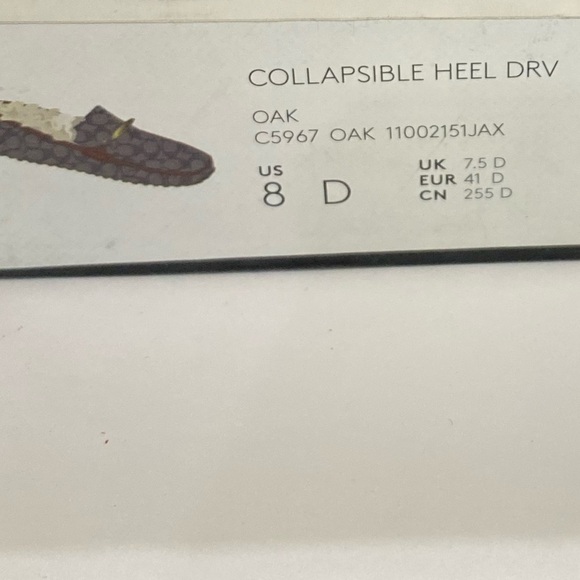 NEW ✨ COACH MEN SHOES ✨ SIZE 8 - Picture 12 of 12